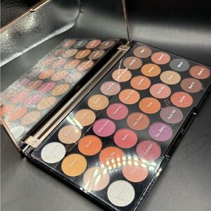 Revolution Pink and Orange Eyeshadow Palette with Mirror